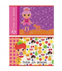 Фото 1. Альбом для рисования Action! LALALOOPSY А4, 8 листов