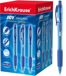 Автоматическая шариковая ручка Erich Krause Ultra Glide Technology JOY Original 0.35 мм, синий